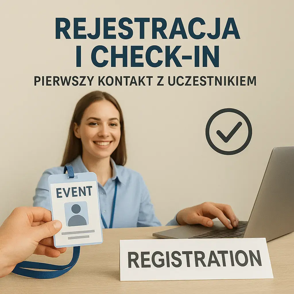 Rejestracja i check-in – pierwszy kontakt z uczestnikiem eventu