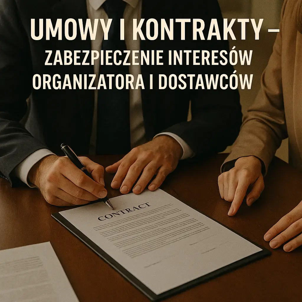 Umowy i kontrakty w branży eventowej – fundamenty bezpiecznej współpracy