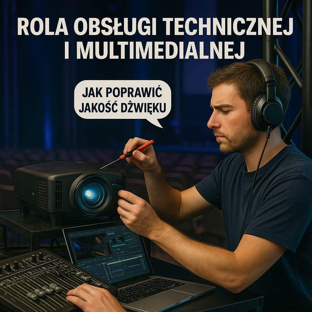 obsługa techniczna i multimedialna