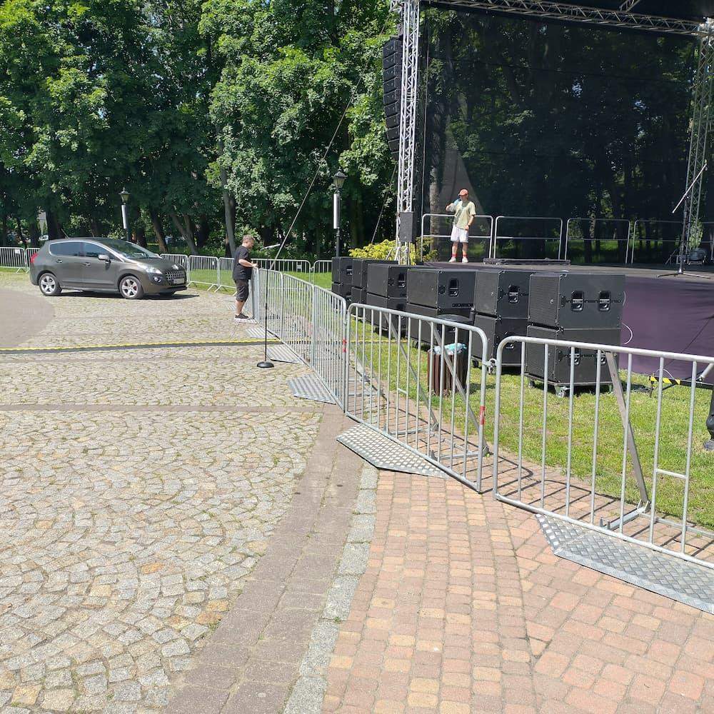 barierki ochronne na eventy